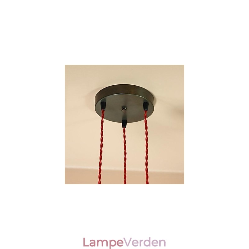 Country Mini Style galvaniseret metal Flush Mount