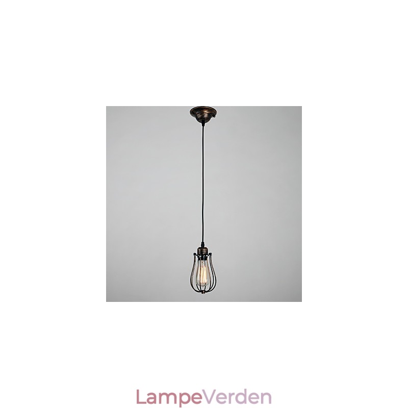 Country Style Mini Lampe 1 Lys Retro