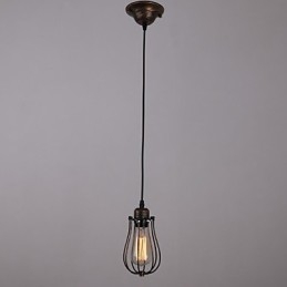Country Style Mini Lampe 1 Lys Retro