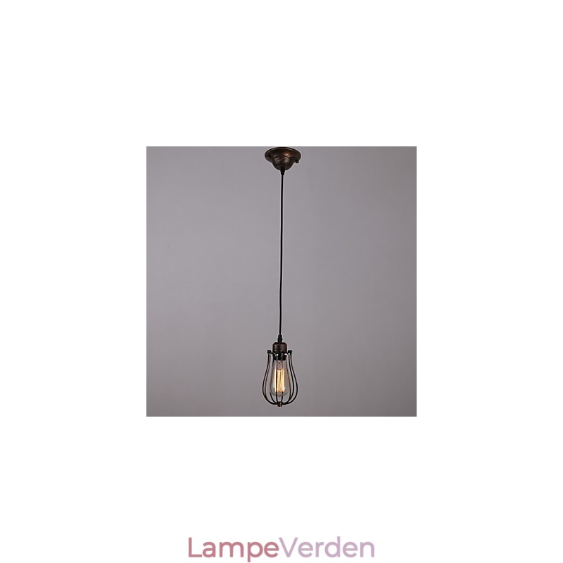 Country Style Mini Lampe 1 Lys Retro