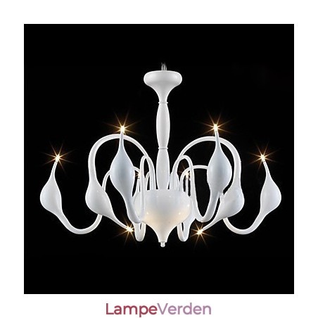 Moderne moderne galvaniseret metal lysekrone Moderne moderne galvaniseret metal lysekrone