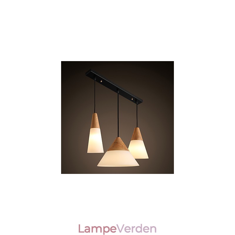 Moderne moderne mini-stil lysekrone i krommetal