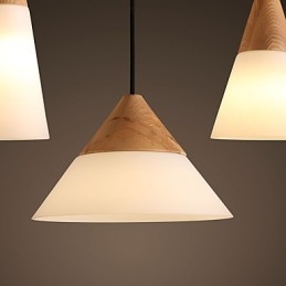 Moderne moderne mini-stil lysekrone i krommetal