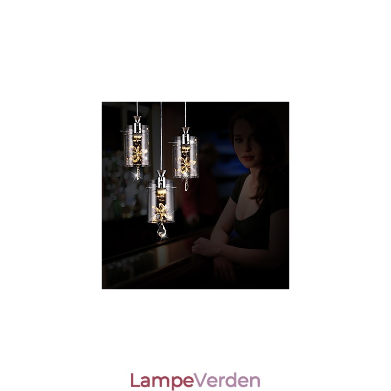 Moderne moderne Crystal Others Glas Pendel Light