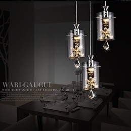Moderne moderne Crystal Others Glas Pendel Light