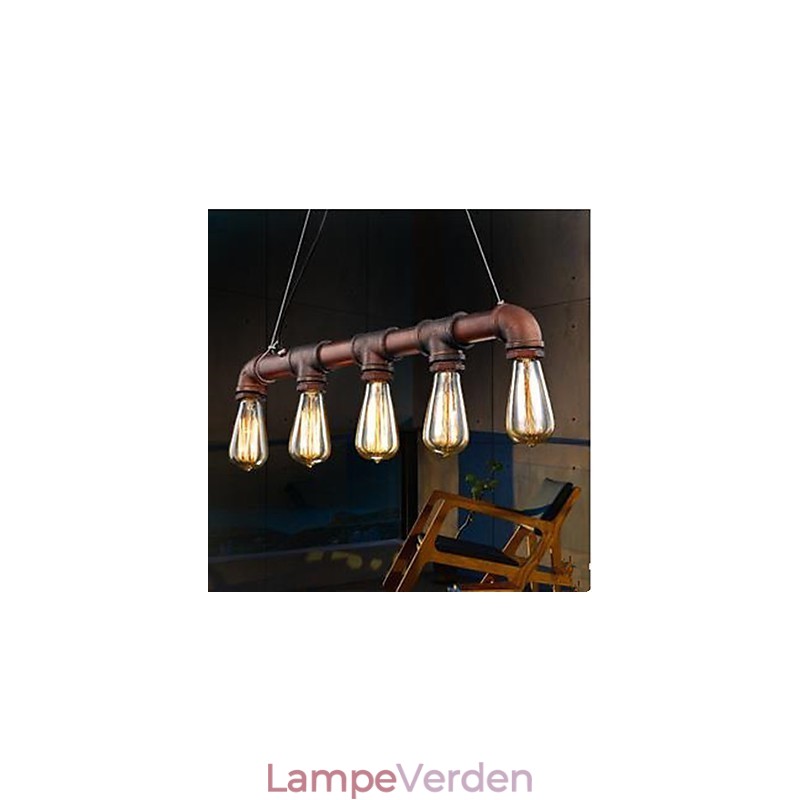 American Country Industrial Veranda Loft Conduit Droplight