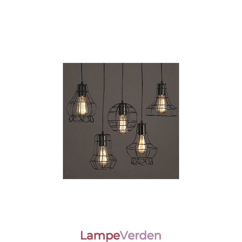 Originalitet til at gendanne ældgamle måder Single Head Smedejern lysekrone