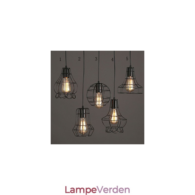 Originalitet til at gendanne ældgamle måder Single Head Smedejern lysekrone