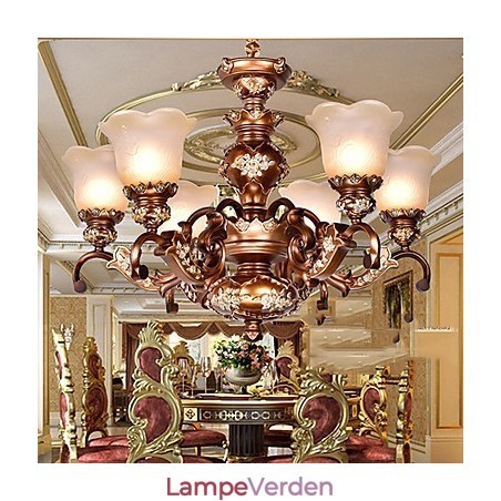 Lysekrone Traditionel Klassisk Retro Metal Lysekrone Traditionel Klassisk Retro Metal